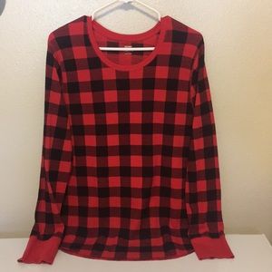 Checkered OLD NAVY long sleeve shirt